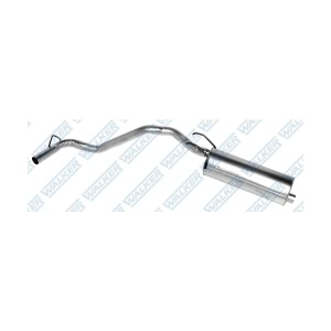 Walker Soundfx Steel Round Direct Fit Aluminized Exhaust Muffler for Toyota Tacoma - 18587