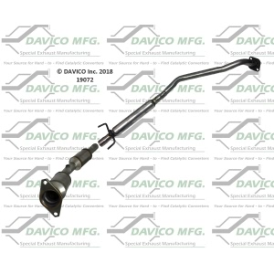 Davico Direct Fit Catalytic Converter and Pipe Assembly for Toyota Corolla - 19072