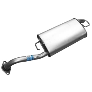 Walker Quiet Flow Stainless Steel Oval Aluminized Exhaust Muffler And Pipe Assembly for Toyota Corolla - 53720