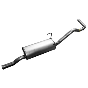 Walker Quiet Flow Stainless Steel Oval Aluminized Exhaust Muffler And Pipe Assembly for Toyota Tundra - 47774