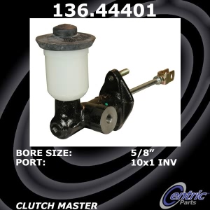 Centric Premium Clutch Master Cylinder for Toyota Pickup - 136.44401