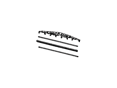 Toyota 85222-17040 Windshield Wiper Blade Assembly