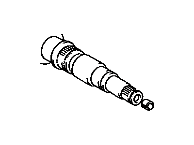 Toyota 90254-11005 Pin, Slotted Spring