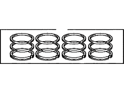 Toyota 13011-28102 Piston Ring Set
