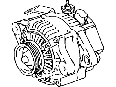 Toyota 27060-36090 Alternator Assembly W/Regulator