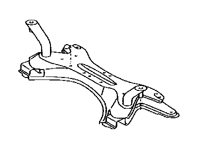 Toyota 51201-02061 Crossmember Sub-Assy, Front Suspension