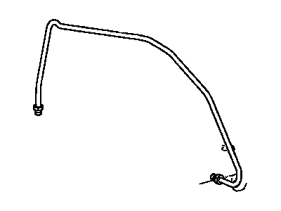 Toyota 31481-20080 Tube, Clutch Master Cylinder To Flexible Hose