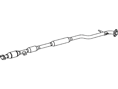 Toyota 17420-0P270 Center Exhaust Pipe Assembly