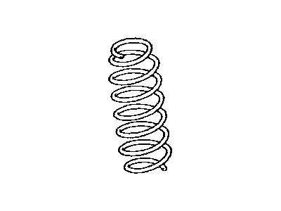Toyota 48131-35530 Spring, Front Coil, LH