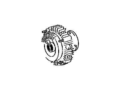 Toyota 16210-31030 Coupling Assembly, Fluid