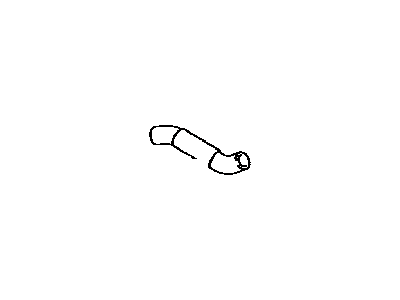 Toyota 16261-0P041 Hose, Water By-Pass