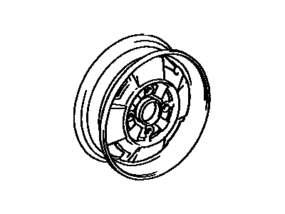 Toyota 42611-12790 Wheel, Disc