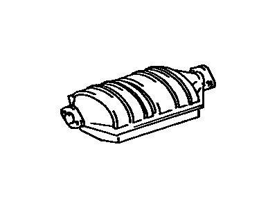 Toyota 18450-65030 Catalytic Converter Assembly