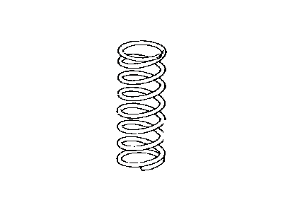 Toyota 48131-04400 Spring, Front Coil, LH