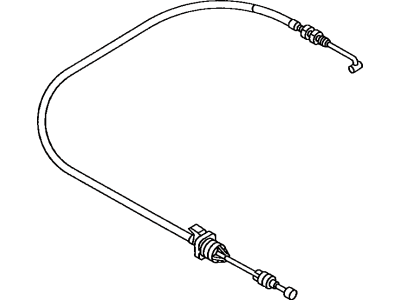 Toyota 78180-1A010 Cable Assy, Accelerator Control