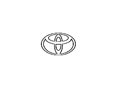 Toyota 90975-02069 Symbol Emblem