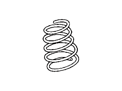 Toyota 48131-33A40 Spring, Coil, Front