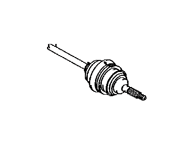 Toyota 43420-06160 Axle Assembly