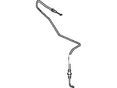 Toyota 35520-12510 Cable Assembly, Throttle