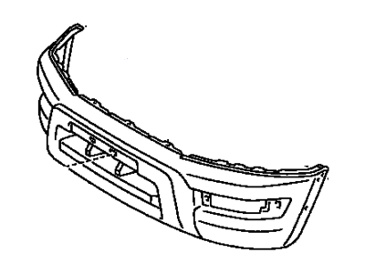 Toyota 52119-42100-B1 Cover, Front Bumper