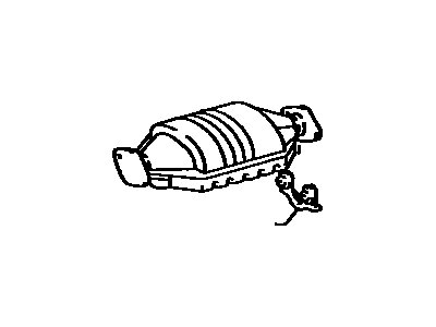 Toyota 18450-08030 Catalytic Converter Assembly