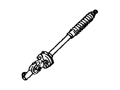 Toyota 45860-35071 Shaft Assembly, Steering