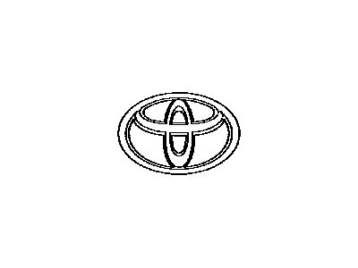 Toyota 75301-60020 Radiator Grille Emblem(Or Front Panel)