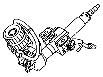 Toyota 45250-21220 Column Assembly, Electrical