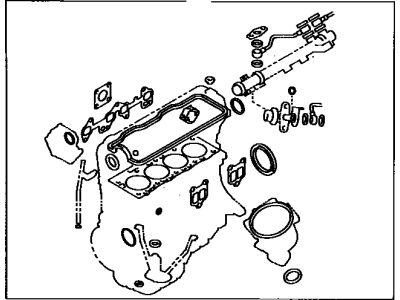 Toyota 04111-0P211 Gasket Kit, Engine O
