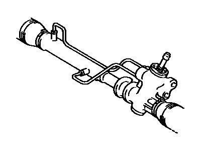Toyota 44250-16020 Power Steering Gear Assembly(For Rack & Pinion)
