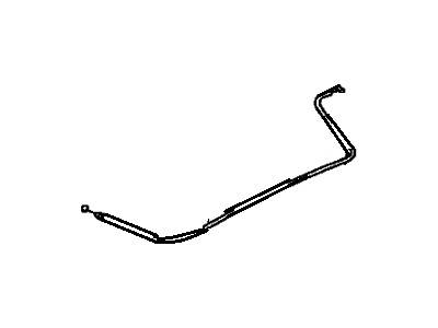 Toyota 53630-16330 Release Cable