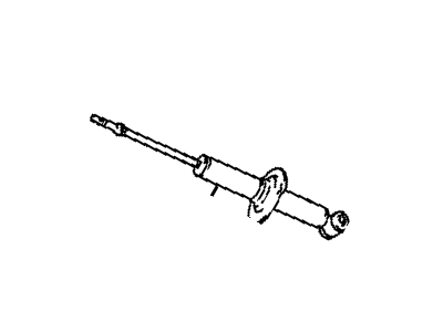 Toyota 48531-42220 Shock Absorber Assembly Rear Right