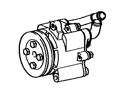 Toyota 17610-61030 Pump Assembly, Air