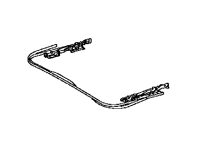 Toyota 63205-02020 Cable Sub-Assembly, SLID