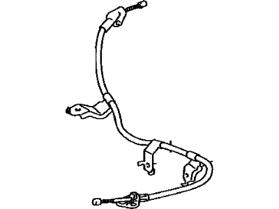 Toyota 46420-74030 Cable Assembly, Parking