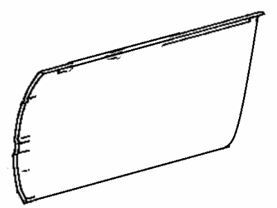 Toyota 67112-12460 Panel, Front Door, Outer LH