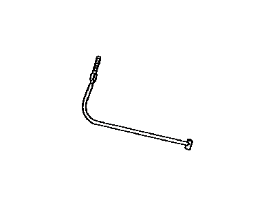 Toyota 46410-12290 Cable Assembly, Parking Brake