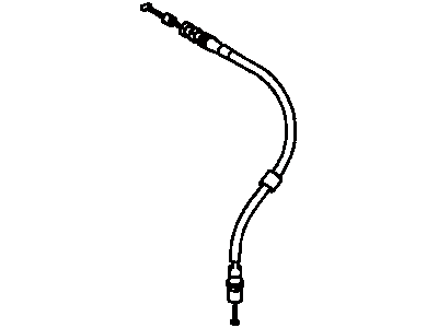 Toyota 35520-41010 Cable Assembly, Throttle