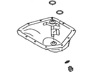 Toyota SU003-00118 Pan Assembly-Oil