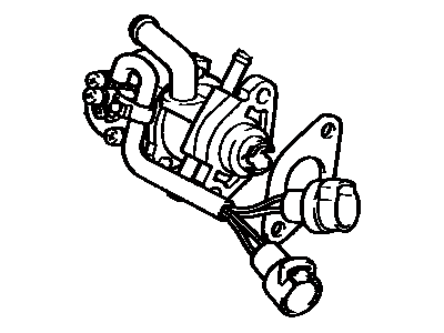 Toyota 22270-43010 Valve Assembly, Idle Speed Control