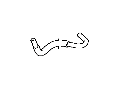 Toyota 16261-28090 Hose, Water By-Pass