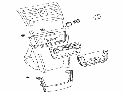 Toyota 55900-33C90 Control Assembly, Air Co