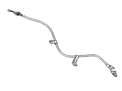 Toyota 46430-52010 Rear Cable
