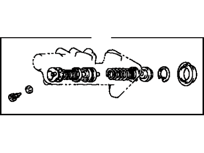 Toyota 04493-14150 Brake Master Cylinder Repair Kit