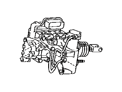 Toyota 47210-42020 Brake Booster Assy, W/Master Cylinder