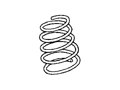 Toyota 48132-06220 Spring, Coil, Front LH