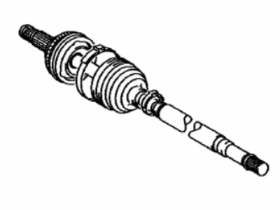 Toyota 43470-06691 Outboard Shaft Assembly