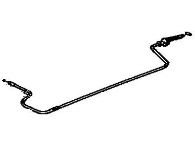 Toyota 53630-17020 Release Cable