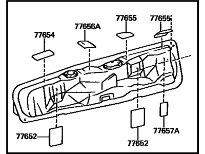 Toyota 77001-19475 Tank Assembly, Fuel