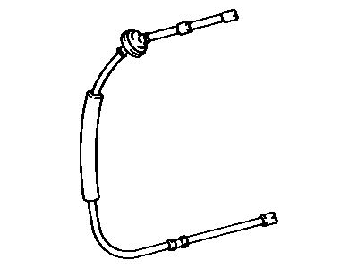 Toyota 83710-14731 Speedometer Cable Assembly